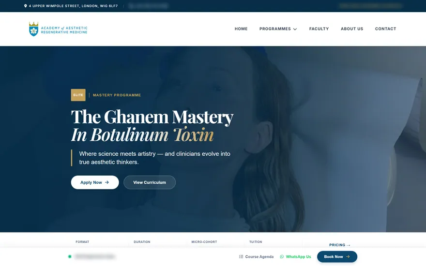 Aesthetic Academy: ghanem mastery page