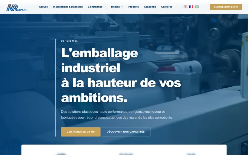 Natpack: Arabic, English and French, right to left where needed (2 of 2)