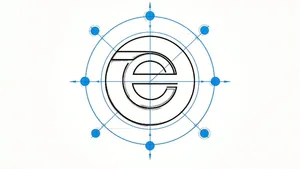 The Every Dent logo, on its construction grid