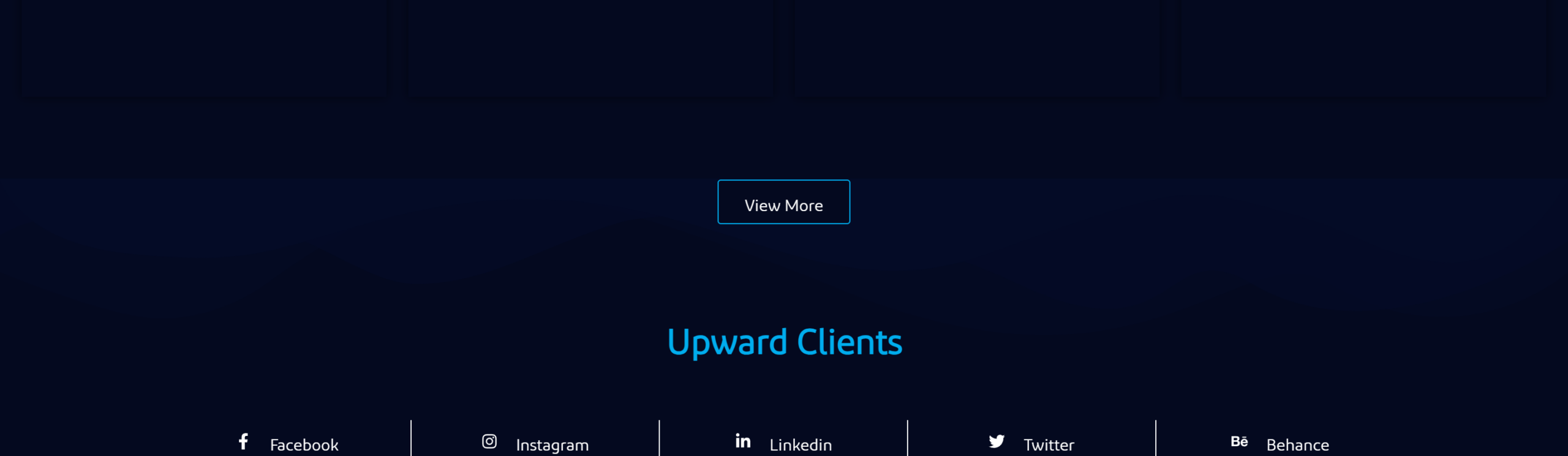 Upward Clients strip and engagement channels